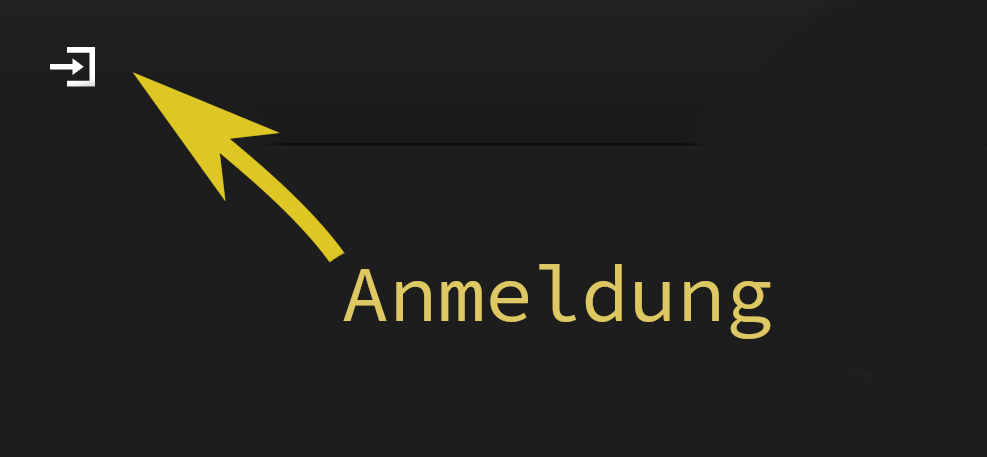 Anmeldesymbol Beispiel